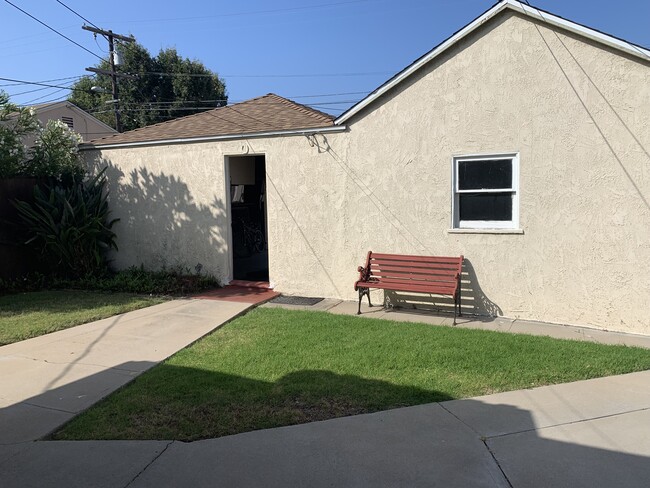 3 car garage, addition of A framed garage on right - 2935 Westwood Blvd