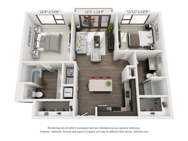 Floorplan - Groves South Lamar