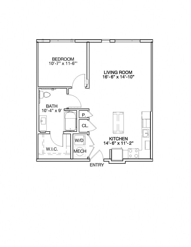 Floorplan - Ainsley at the Collective