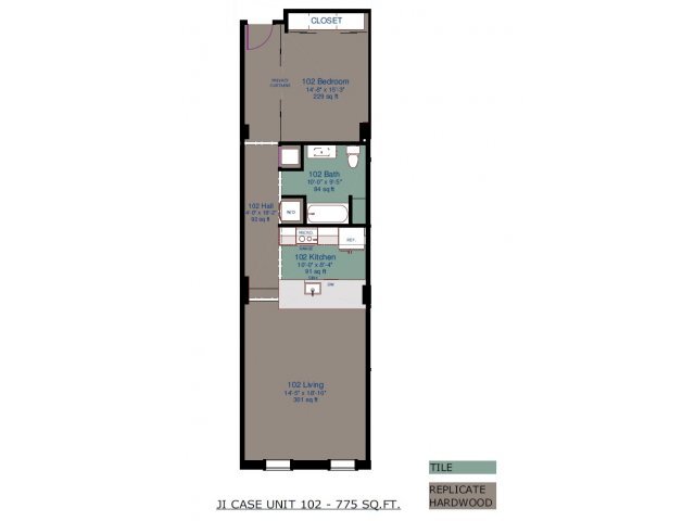 Floorplan - JI Case Lofts