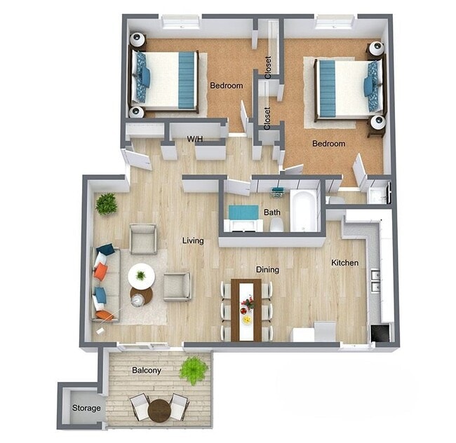 Floorplan - The Preserve at Pine Valley