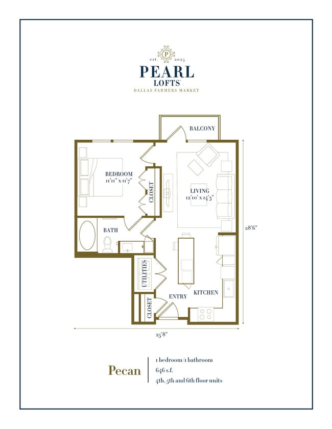 Floorplan - Pearl Lofts