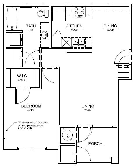 Floorplan - Glenwood Green Apartments