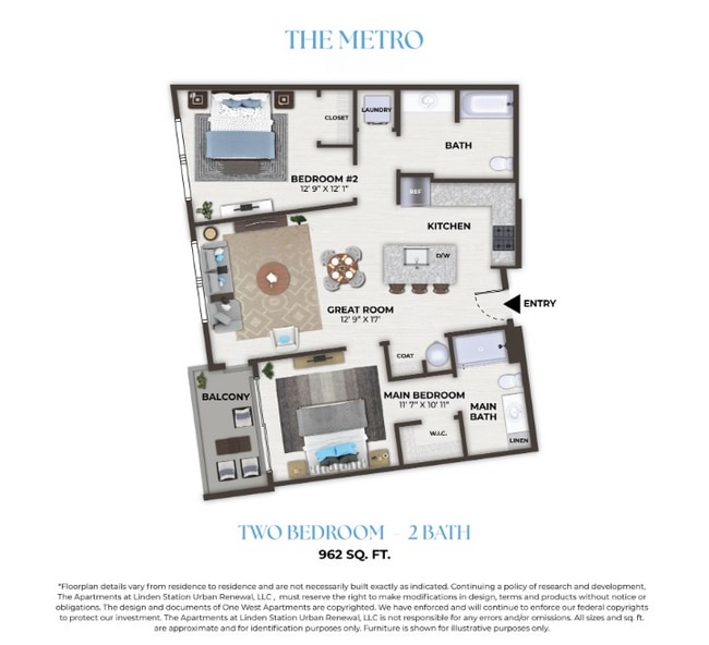 Floorplan - One West Apartments