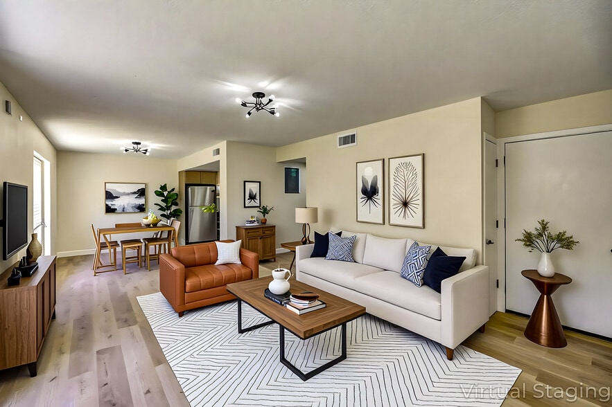 Living Room - Hidden Grove Apartments