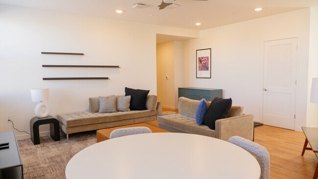 Ironwood furnished dining table - Culdesac Tempe