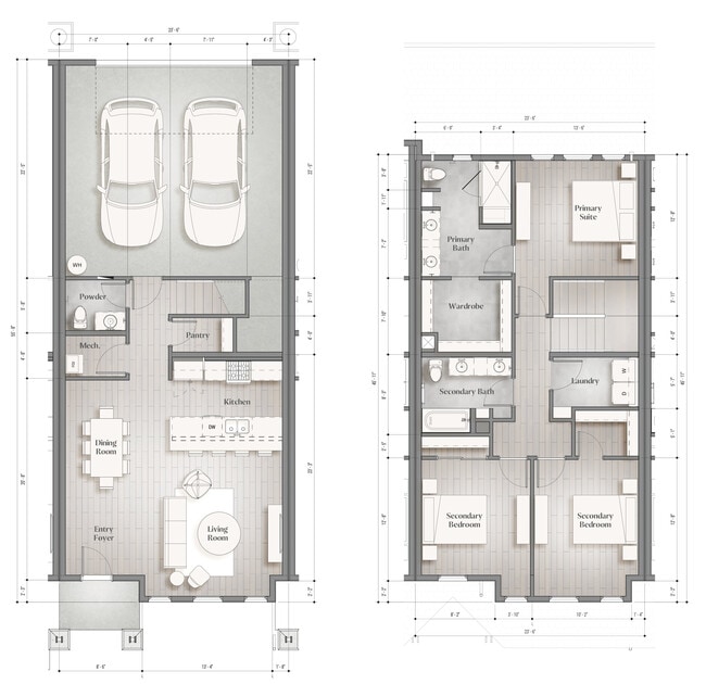 Floorplan - The Canopy Townhomes
