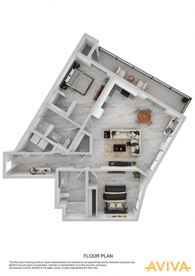 Floorplan - AVIVA Apartments