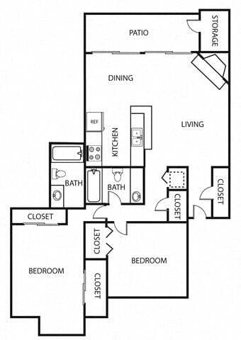 Floorplan - Lake Village West
