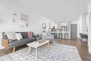 Unit Living Room - The Retreat