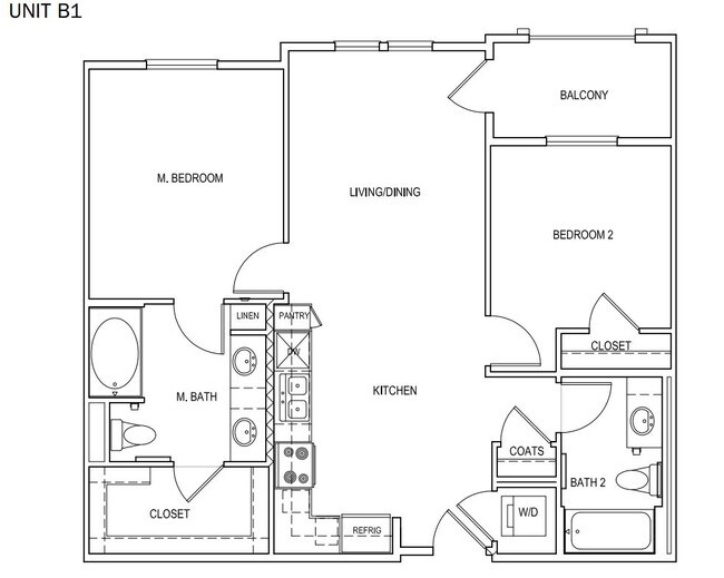 Floorplan - Amalfi Apartments