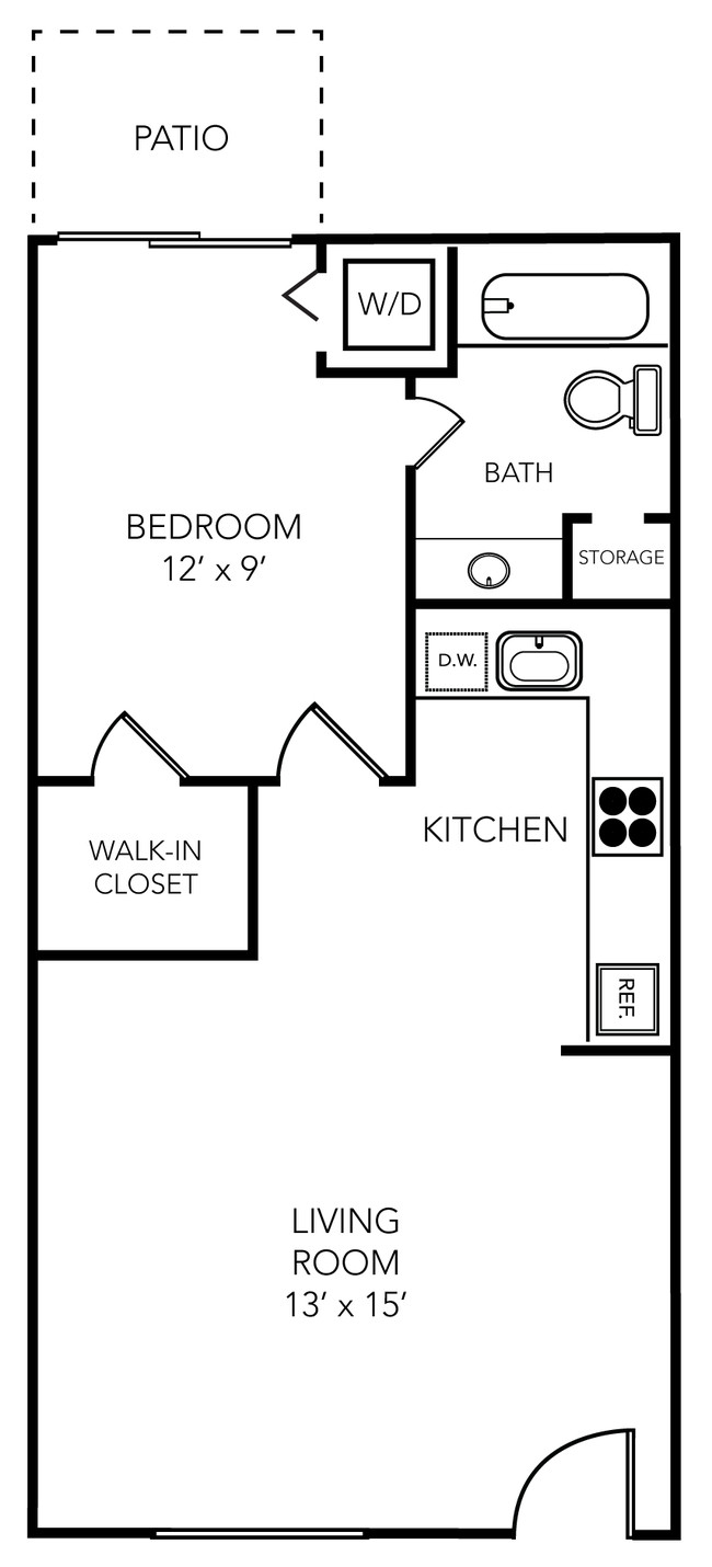 Floorplan - Studio Parc