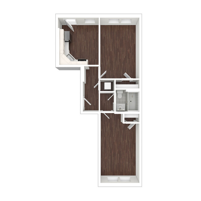 Floorplan - Clearway Apartments