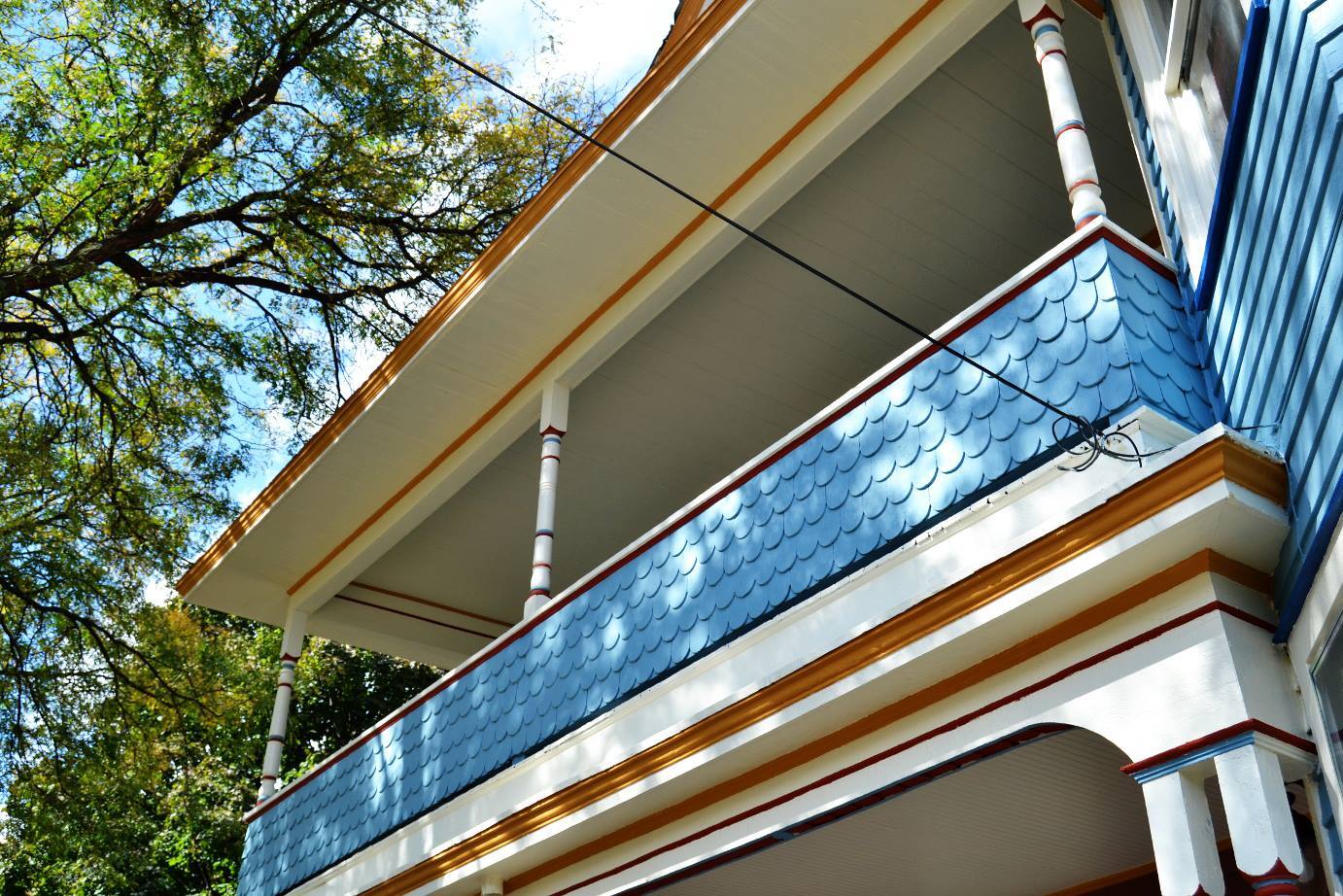 Porch Detail - 350 Euclid Ave