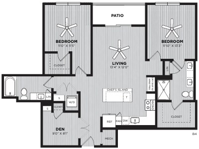 Floorplan - Alexan Delray