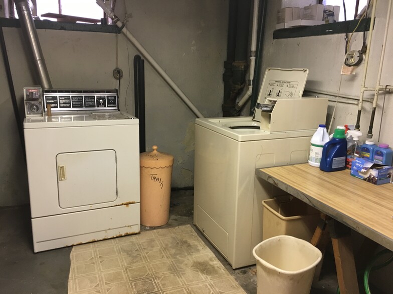 Laundry in common space - 227 E Hector St