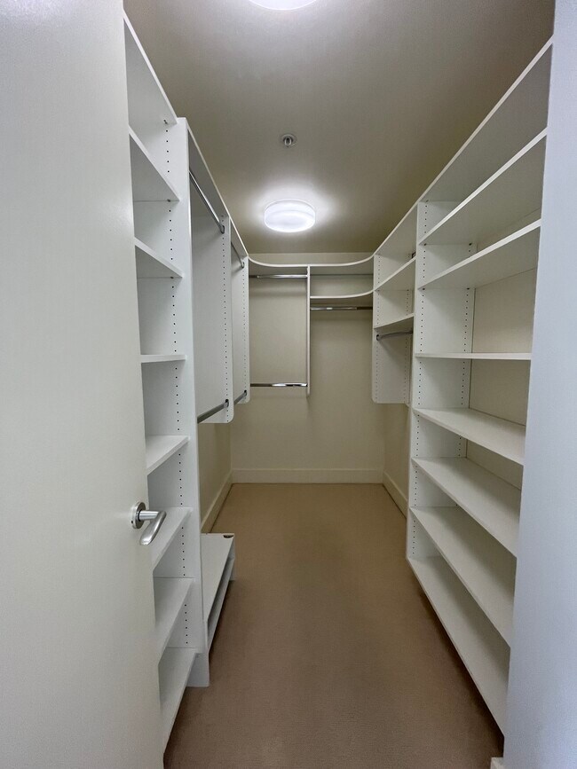 walk-in closet - 3601 S River Pky