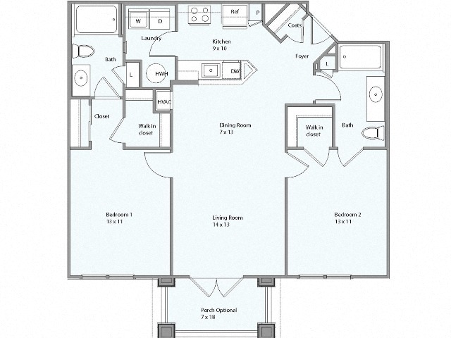 Floorplan - Lerner Parc Dulles