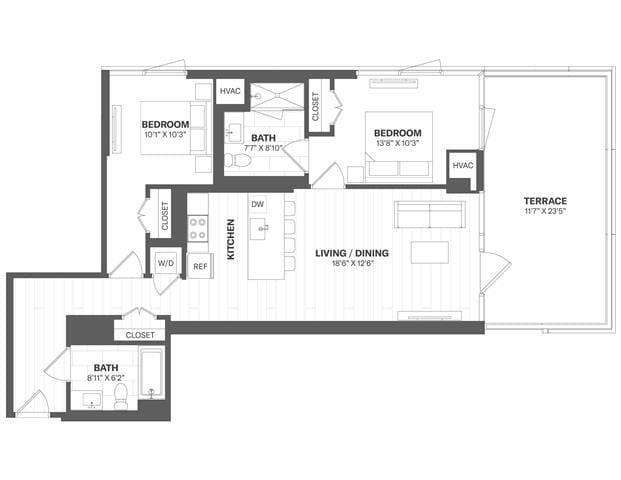 Floorplan - The Tides
