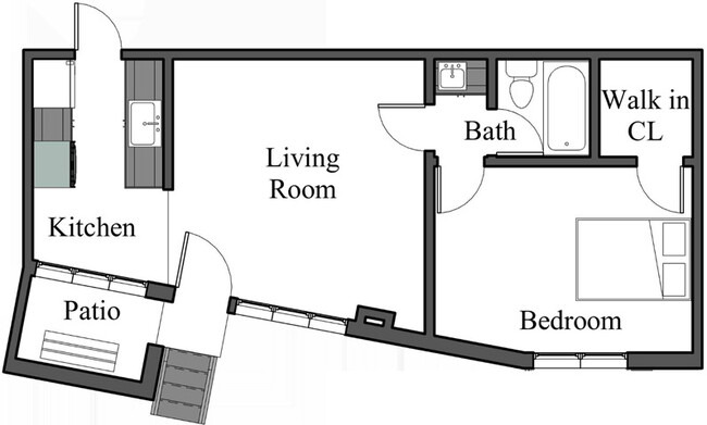 Floorplan - The Hilgard