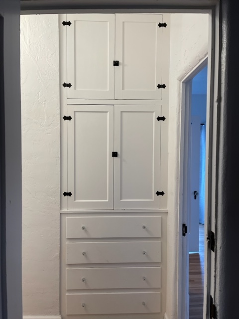 Hall Linen/Storage Cabinet - 4297 9th St