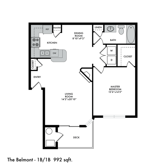 Floorplan - The Crossings at Chapel Hill