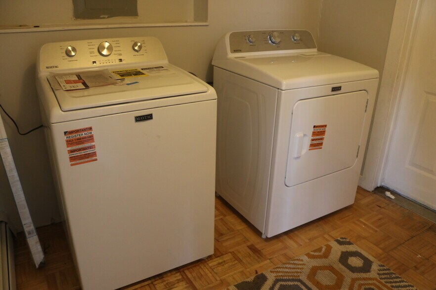 Enclosed laundry room in unit - 333 Groveland St