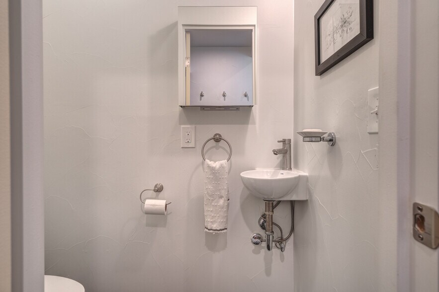 Powder Room Main Floor - 300 John Lemley Ln