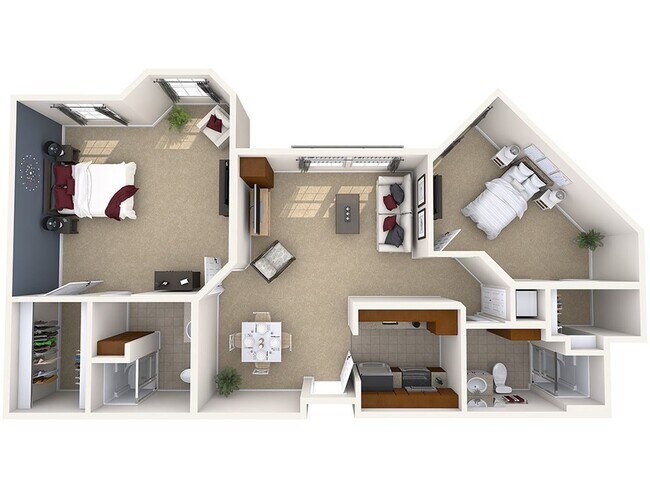Floorplan - The Reserve at North Dallas