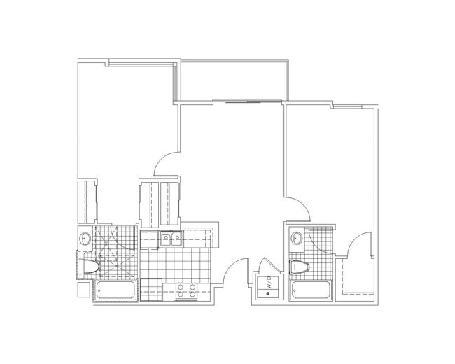 F - Arrezo 2x2 floor plan VRS Arrezo Apartments LLC - VRS Arrezo Apartments LLC