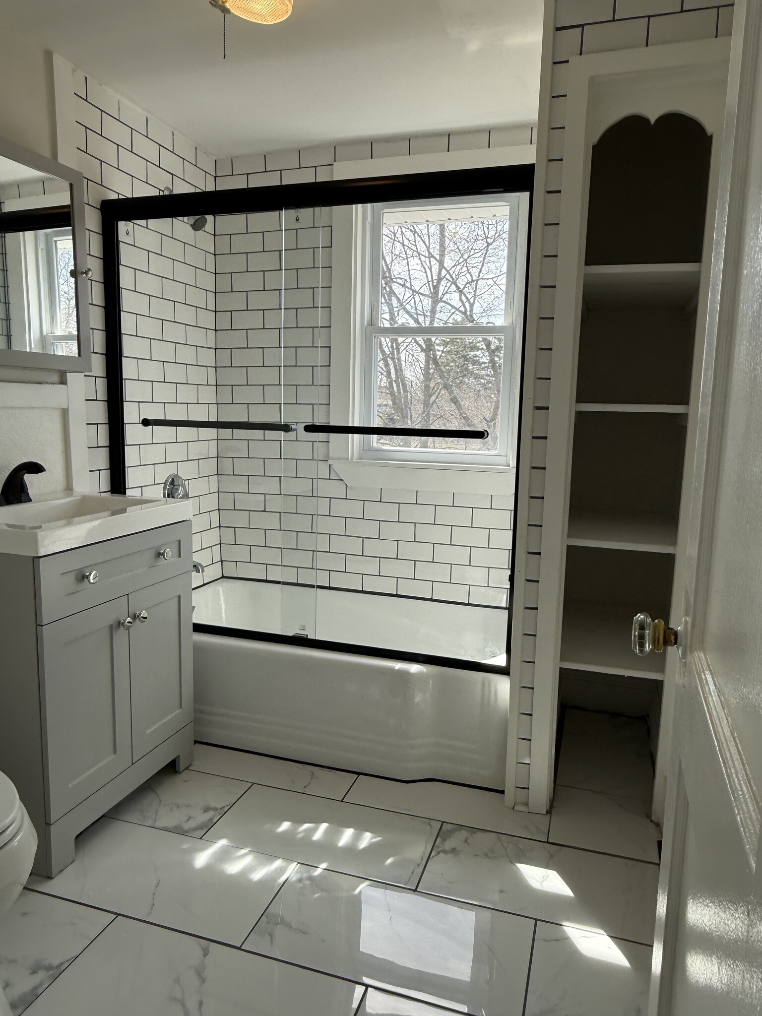 Newly Renovated Bathroom - 64 Plymouth St