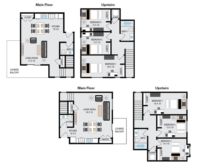 3 bedroom townhouse - Elevate Student Living