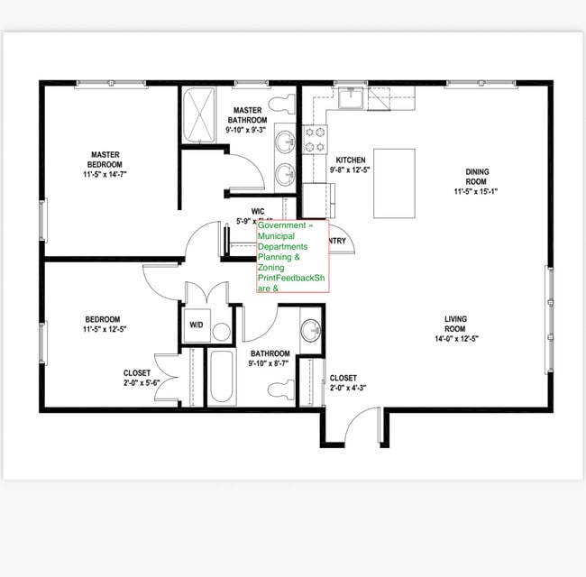 Floorplan - The Sagamore