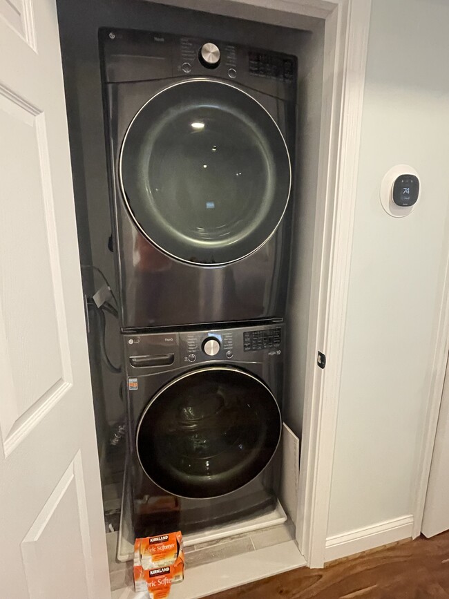 Full size LG washer and dryer, added in 2022 - 124 Dale St