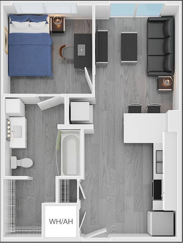 1 Bedroom - Park Place at Arlington