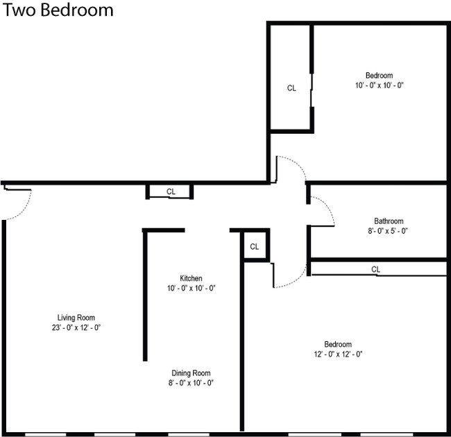 2BR/1BA - Washington Heights Apartments