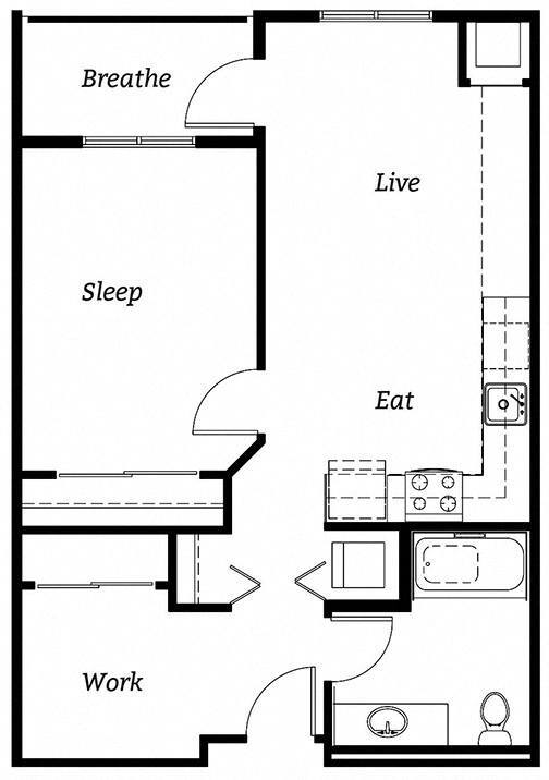 Floorplan - Cook Street
