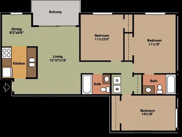 Floorplan - Casa de Luna