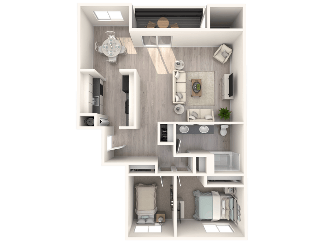 Floorplan - Courtyards at Cedar Hills