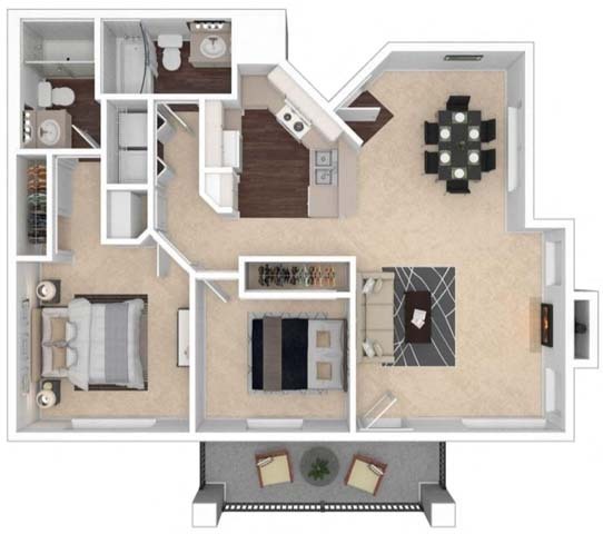 Floorplan - Clock Tower Village