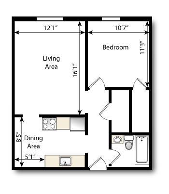 Floorplan - Bordeaux