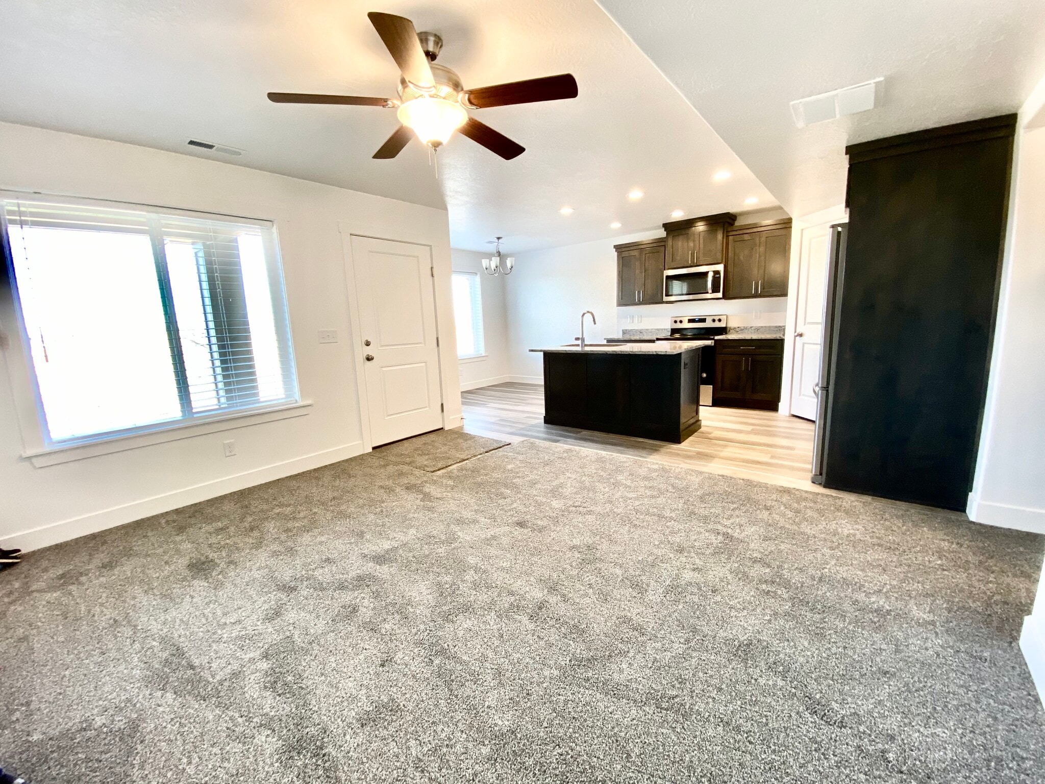 Open living room/kitchen/dining - 2035 N 350 E