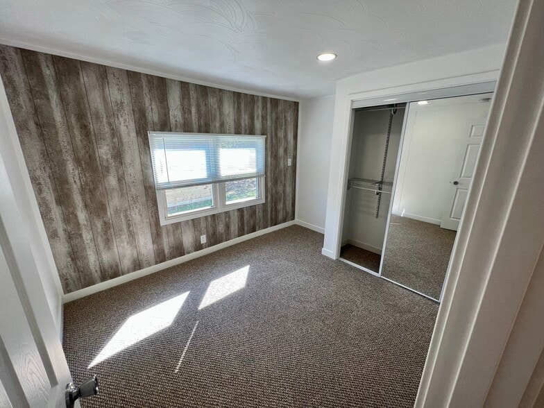 Bedroom #1. Closets have shelves already installed - W4493 Spruce Dr