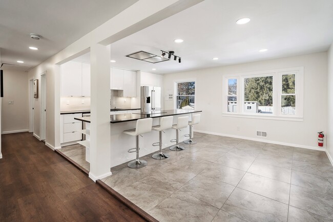 Sleek, modern design in Updated Kitchen - 253 Short Hills Ave