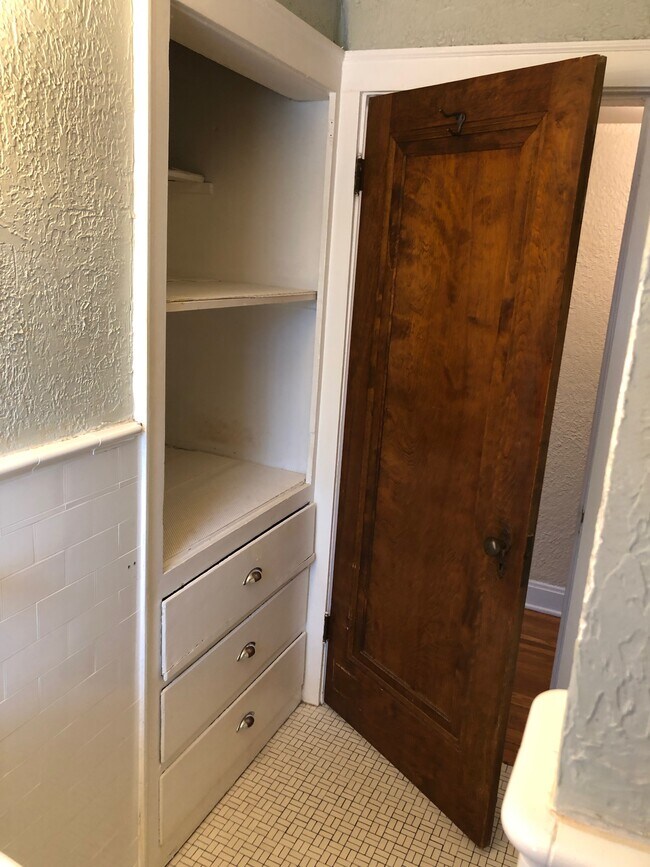 Bathroom storage - 2229 Coventry Rd