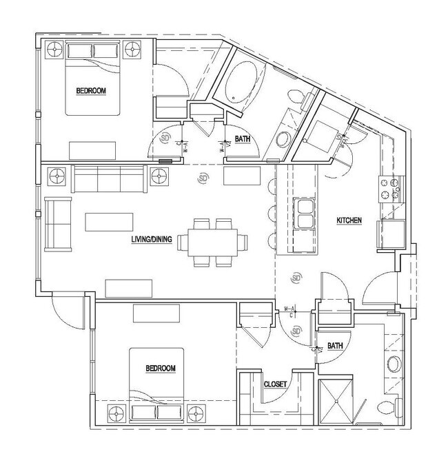 Floorplan - 77 Central
