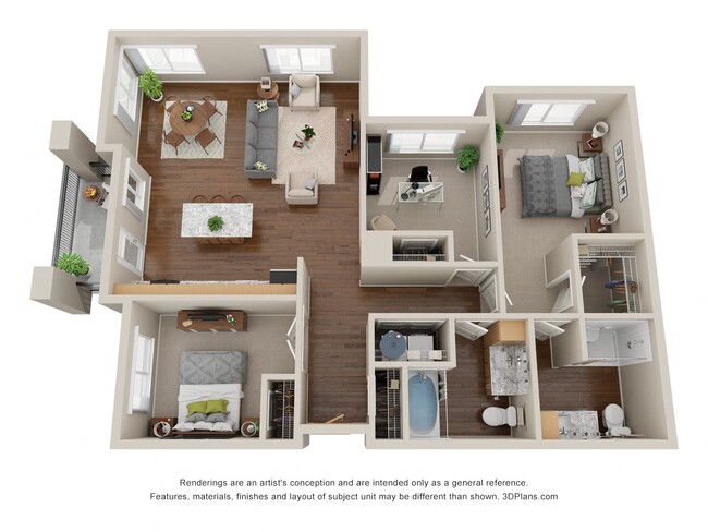 Floorplan - The Solstice of Mesa 55+ Apartments