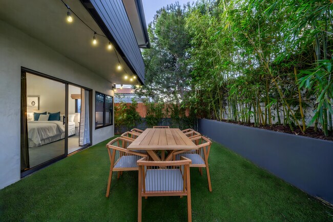 Backyard - 7611 Rindge Ave