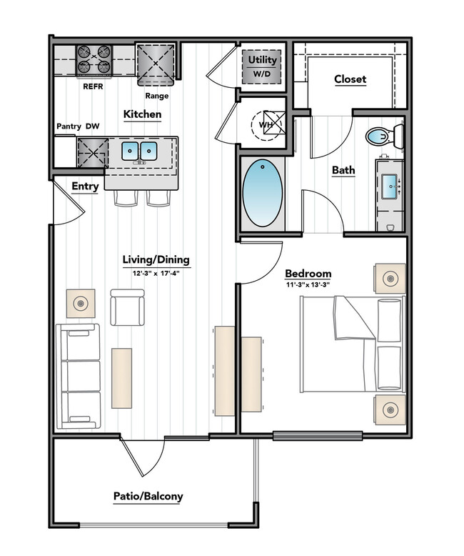 Floorplan - City Heights at College Station