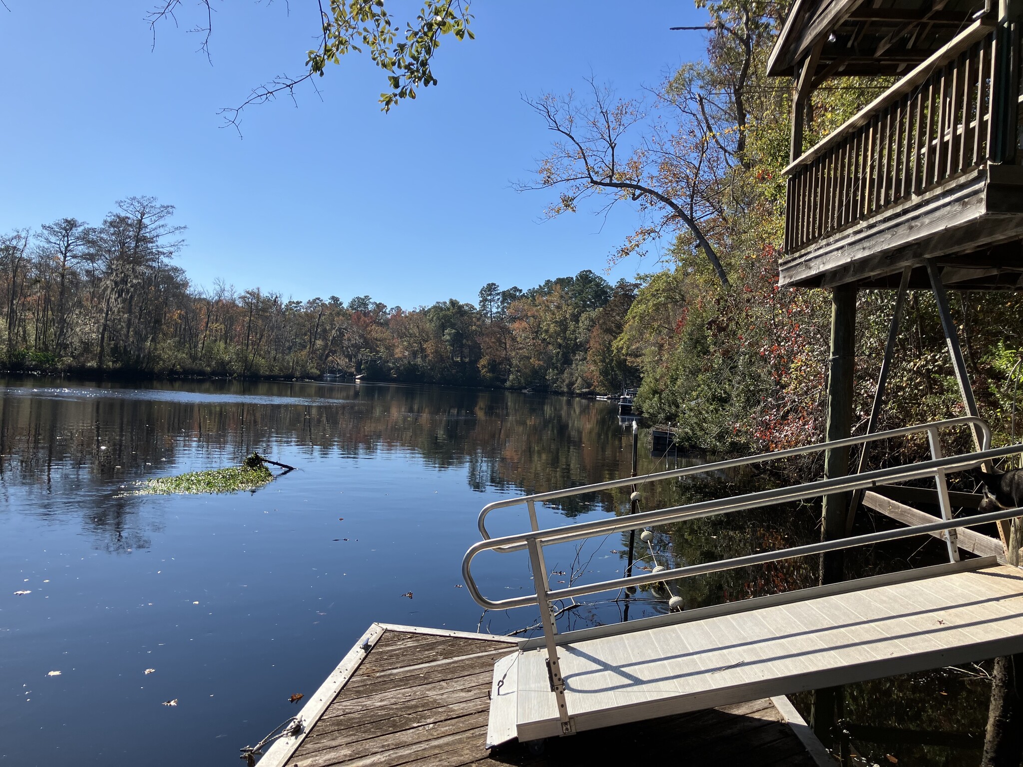 View from floating dock - 432 Apache Rd